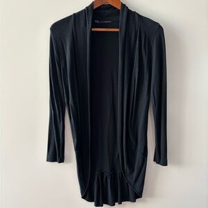 Black Lightweight Cardigan